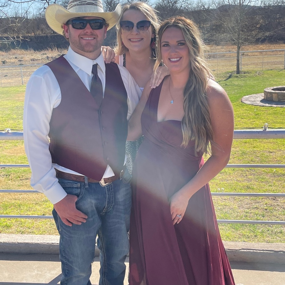 David’s Bridal Bridesmaids Dress